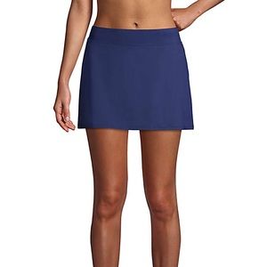 Land’s End navy swim skirt size 14